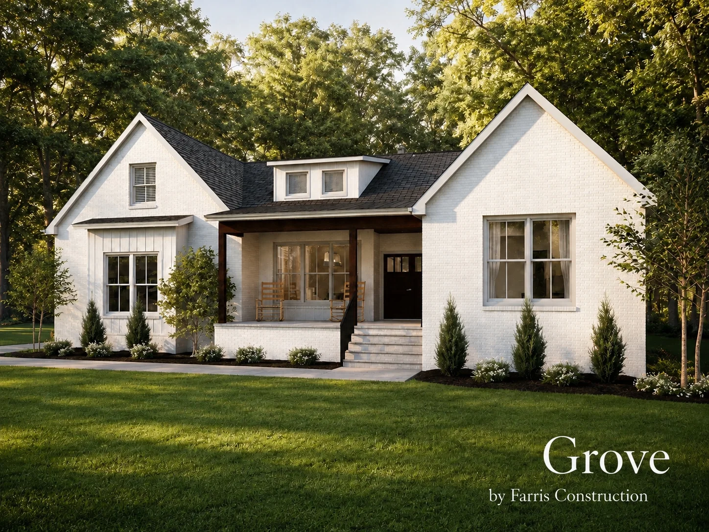Grove residential design visualization